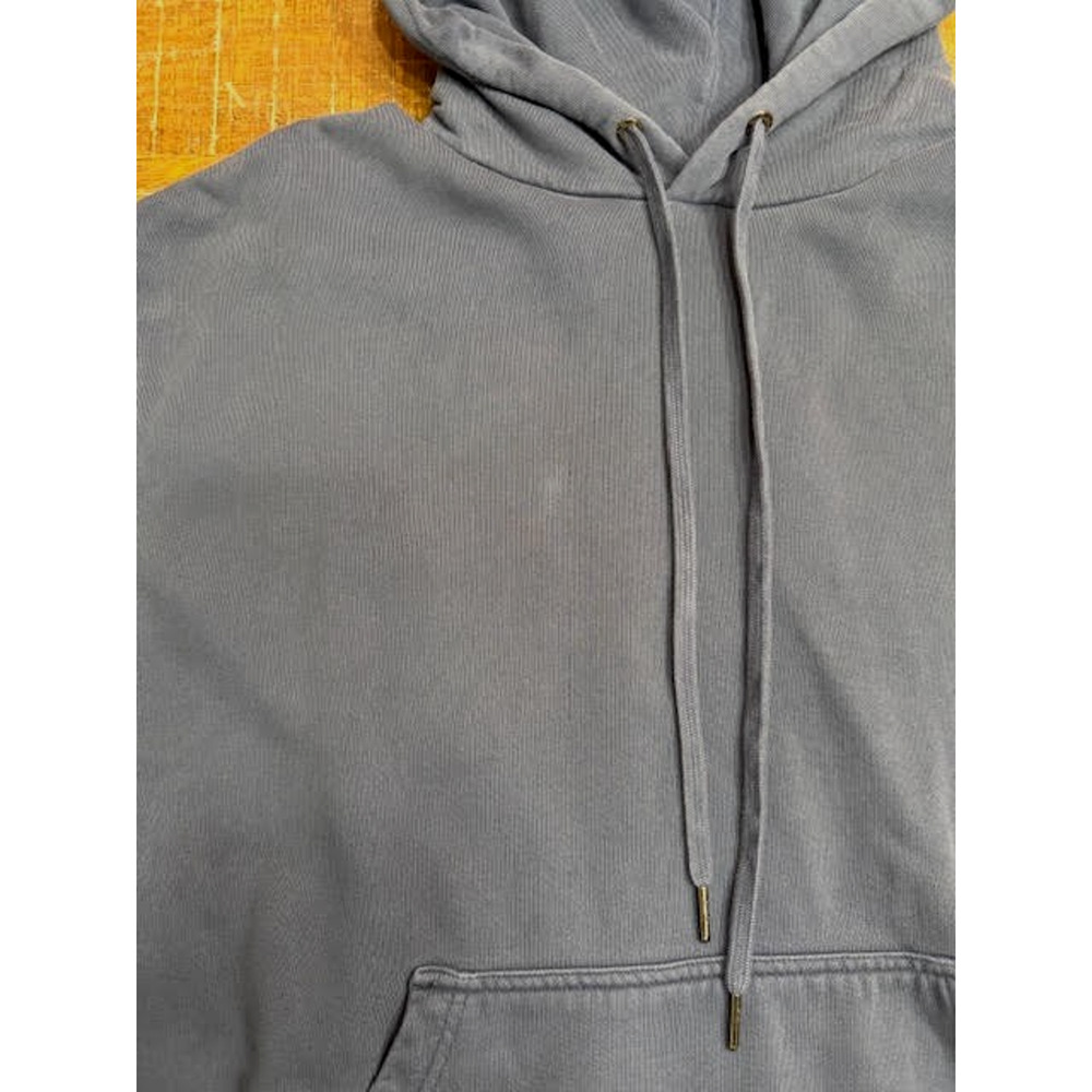 Ksubi Blue Pullover Hoodie Cross Print Streetwear Sweatshirt L NWT Flawed - Picture 10 of 10